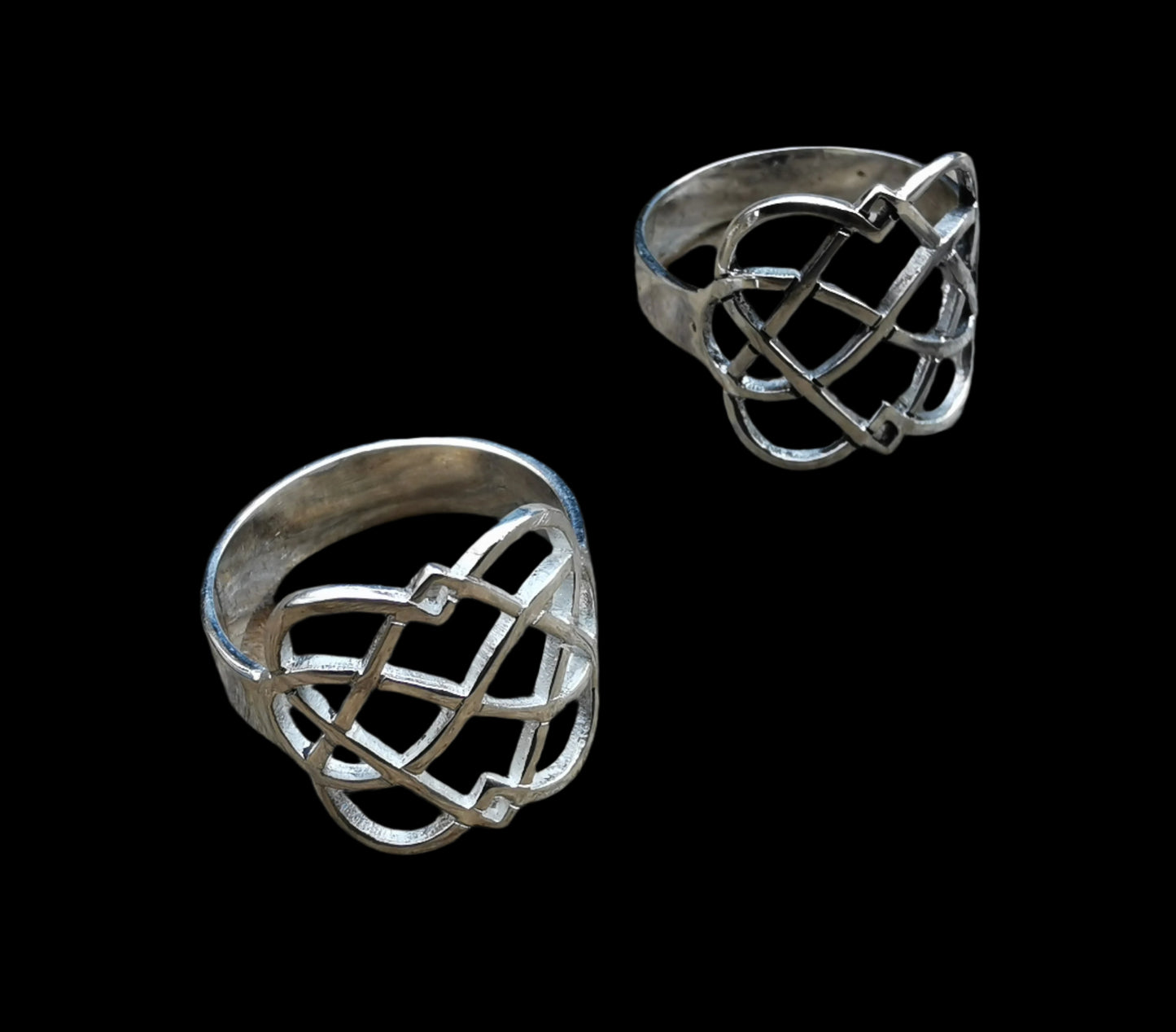 Ref.RG0059 - Hearts entwined by infinity