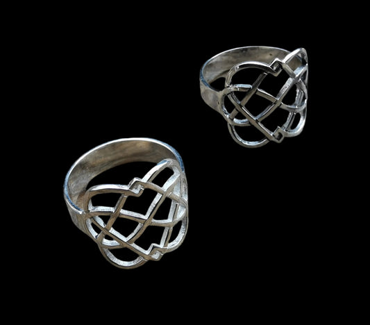 Ref.RG0059 - Hearts entwined by infinity