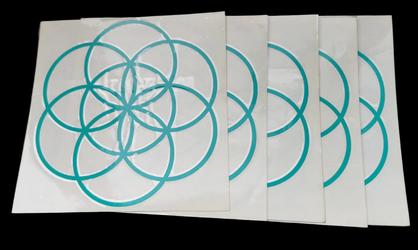 Ref.SK0006 - Solar Mandala, aka Seed of Life