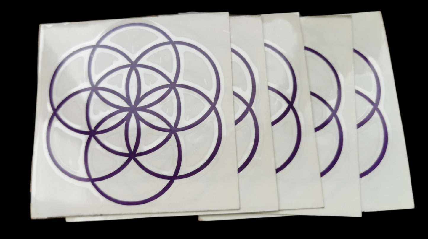 Ref.SK0028 - Solar Mandala, aka Seed of Life