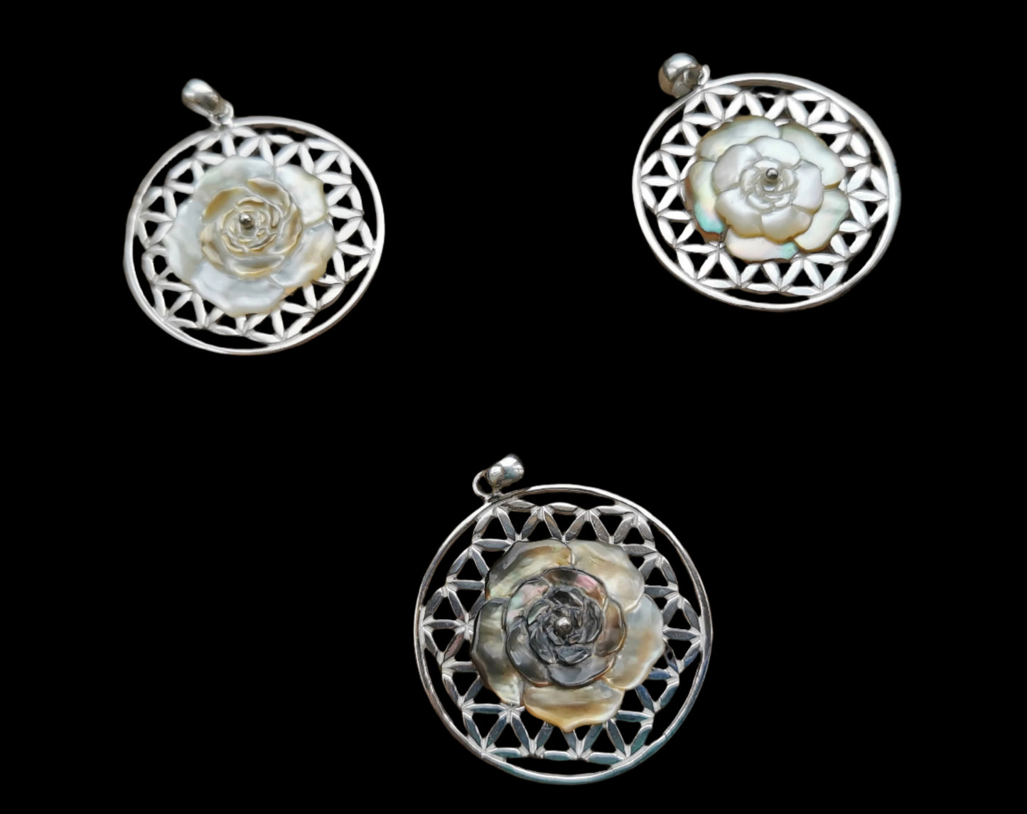 Ref.SM0105 - Creation Mandala w/rose