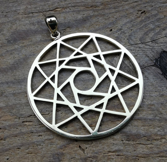 Ref.SM0086 - Enneagram w/ circle