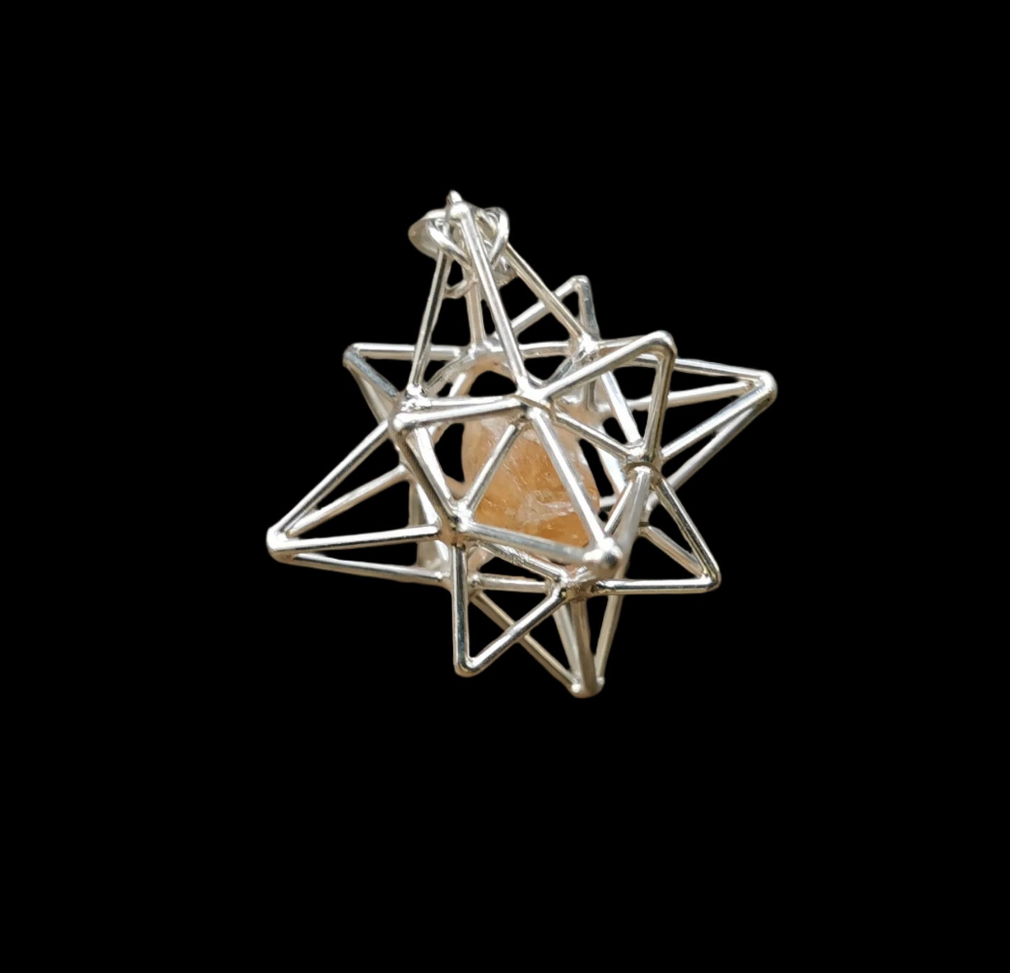 Ref.SP0298 - Heart Star w/ gemstone