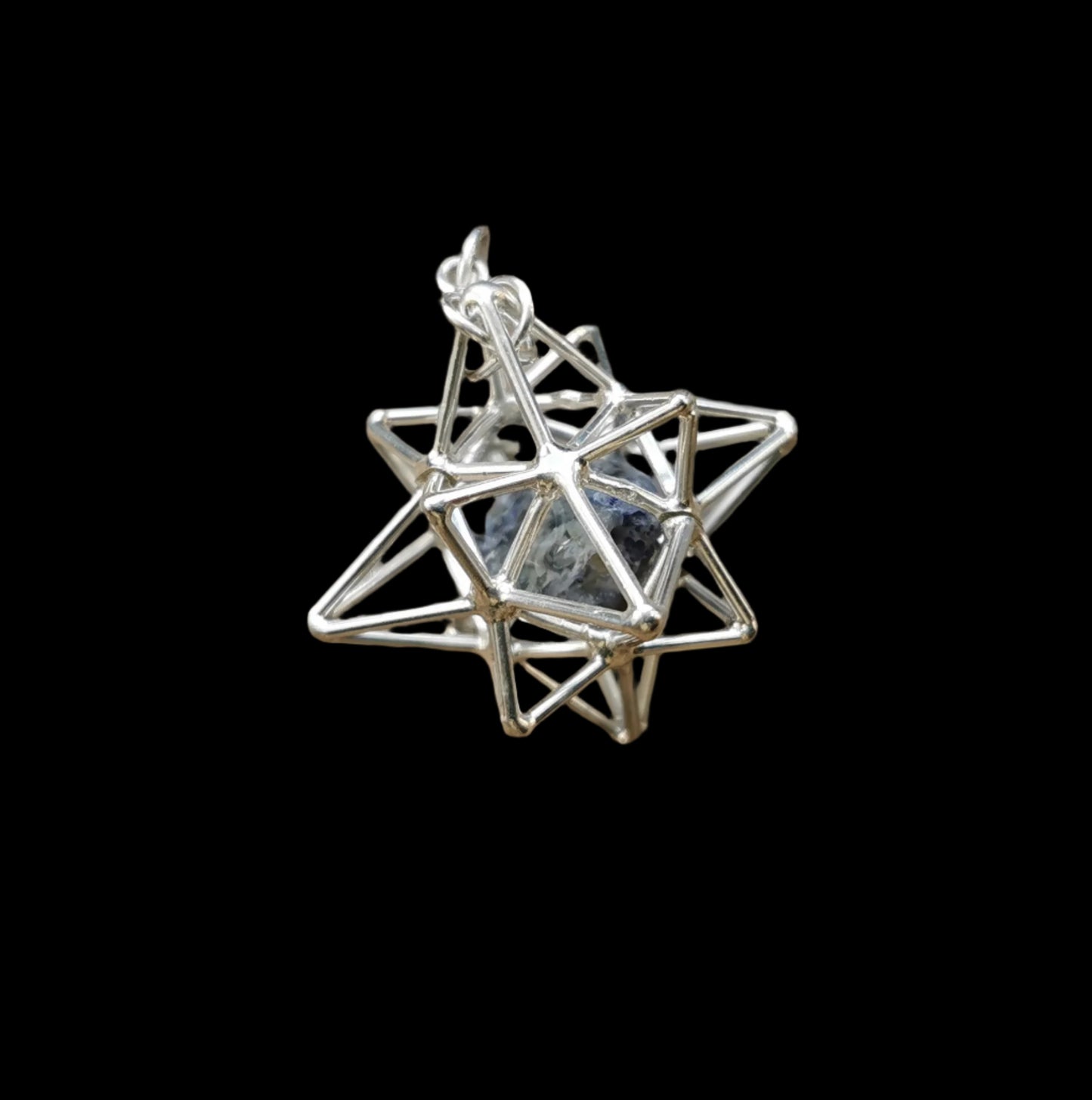 Ref.SP0298 - Heart Star w/ gemstone