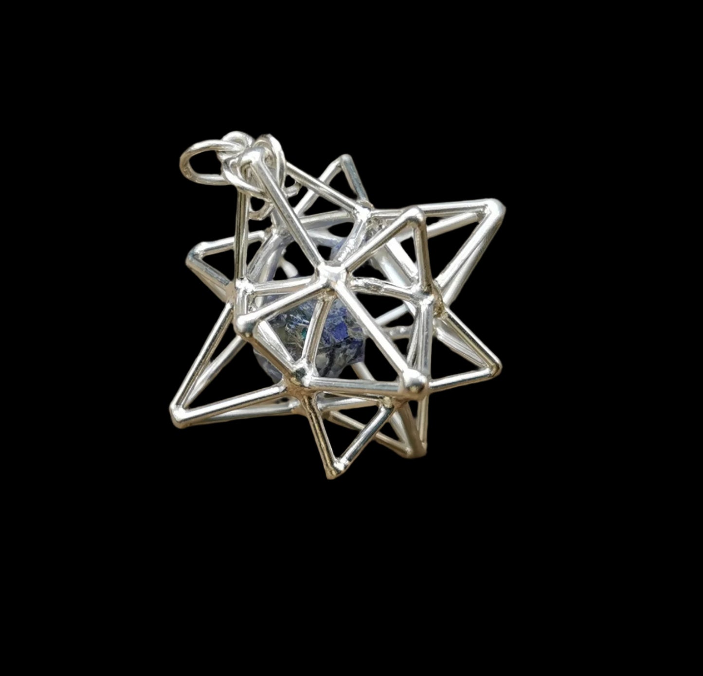 Ref.SP0298 - Heart Star w/ gemstone
