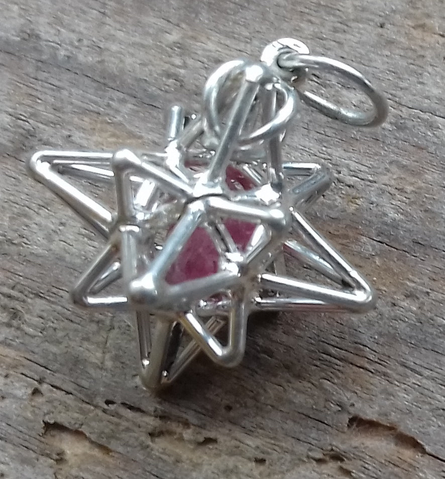 Ref.SP0042 - Heart Star w/ crystal