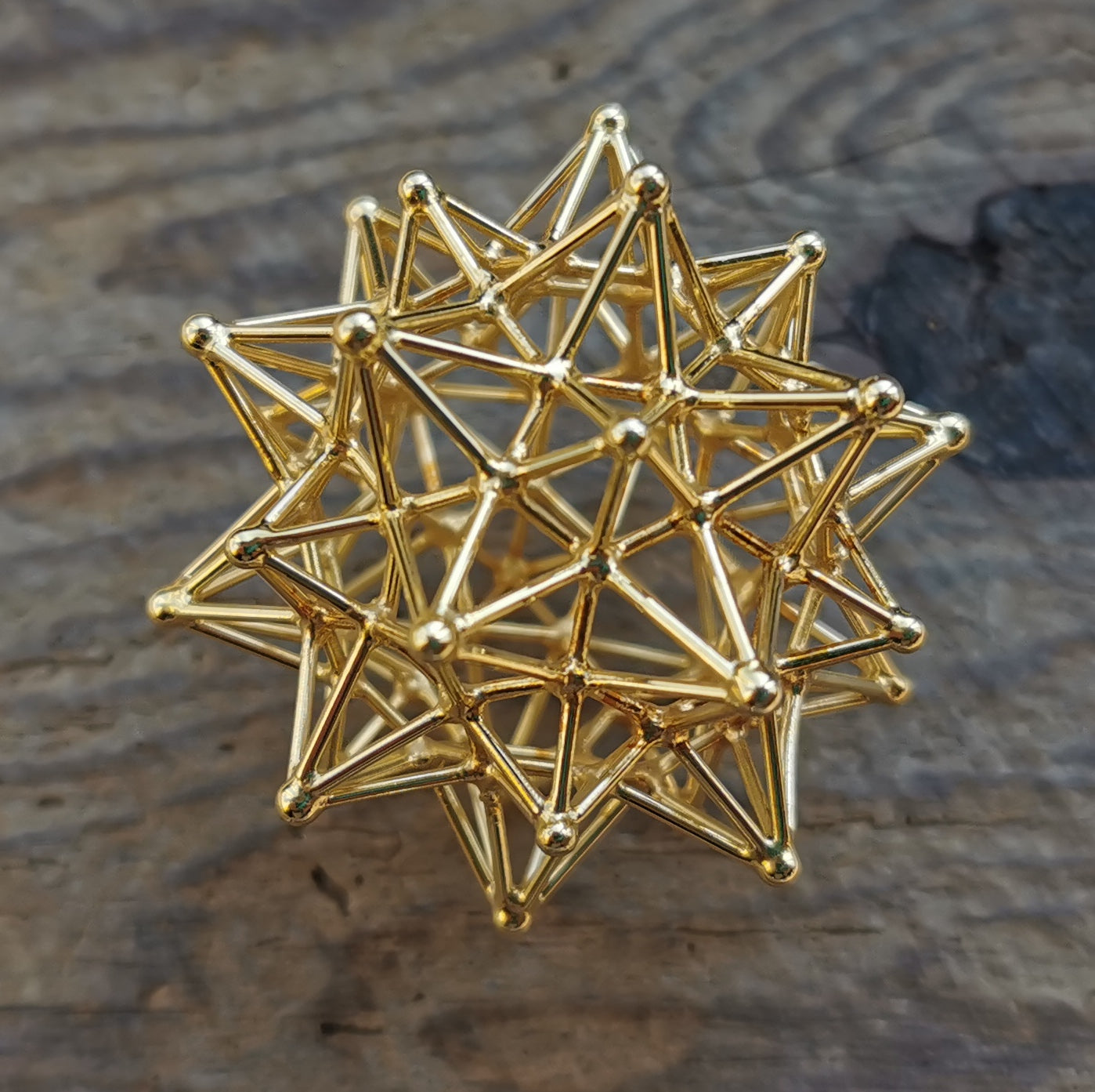 Ref.SP0106 - Iconic Aqua Star (Stellated Buckyball)
