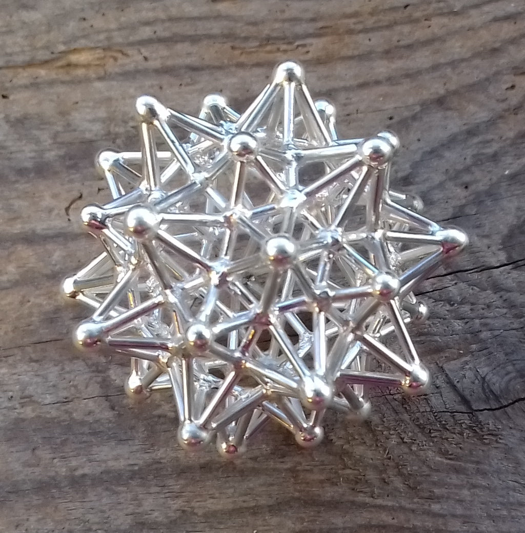 Ref.SP0153 - Iconic Aqua Star (Stellated Buckyball)