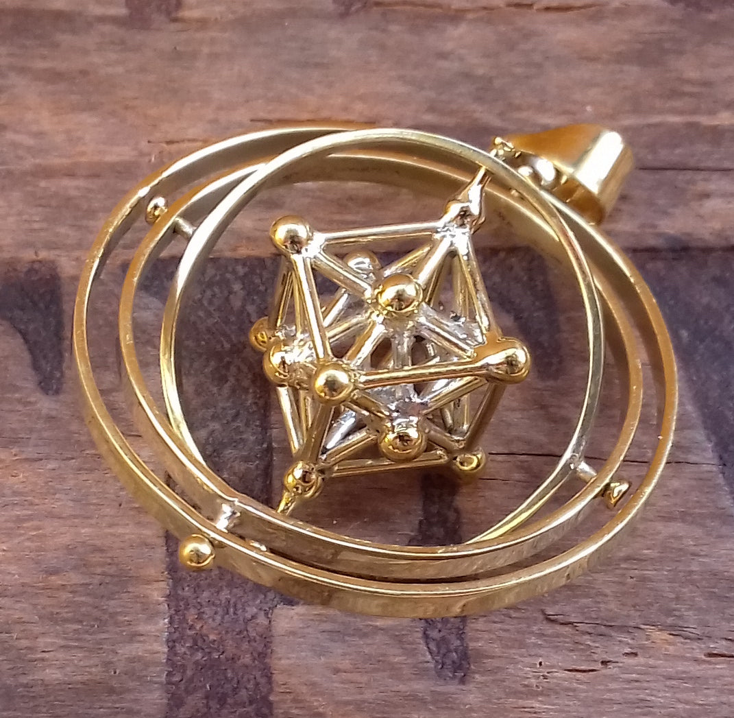 Ref.SP0155 - Tantric Terra Matrix / 3D Metatrons Cube