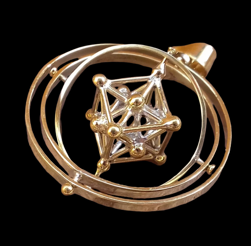 Ref.SP0155 - Tantric Terra Matrix / 3D Metatrons Cube