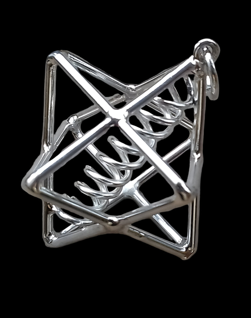 Ref.SP0170 - Star Tetrahedron w/DNA double helix