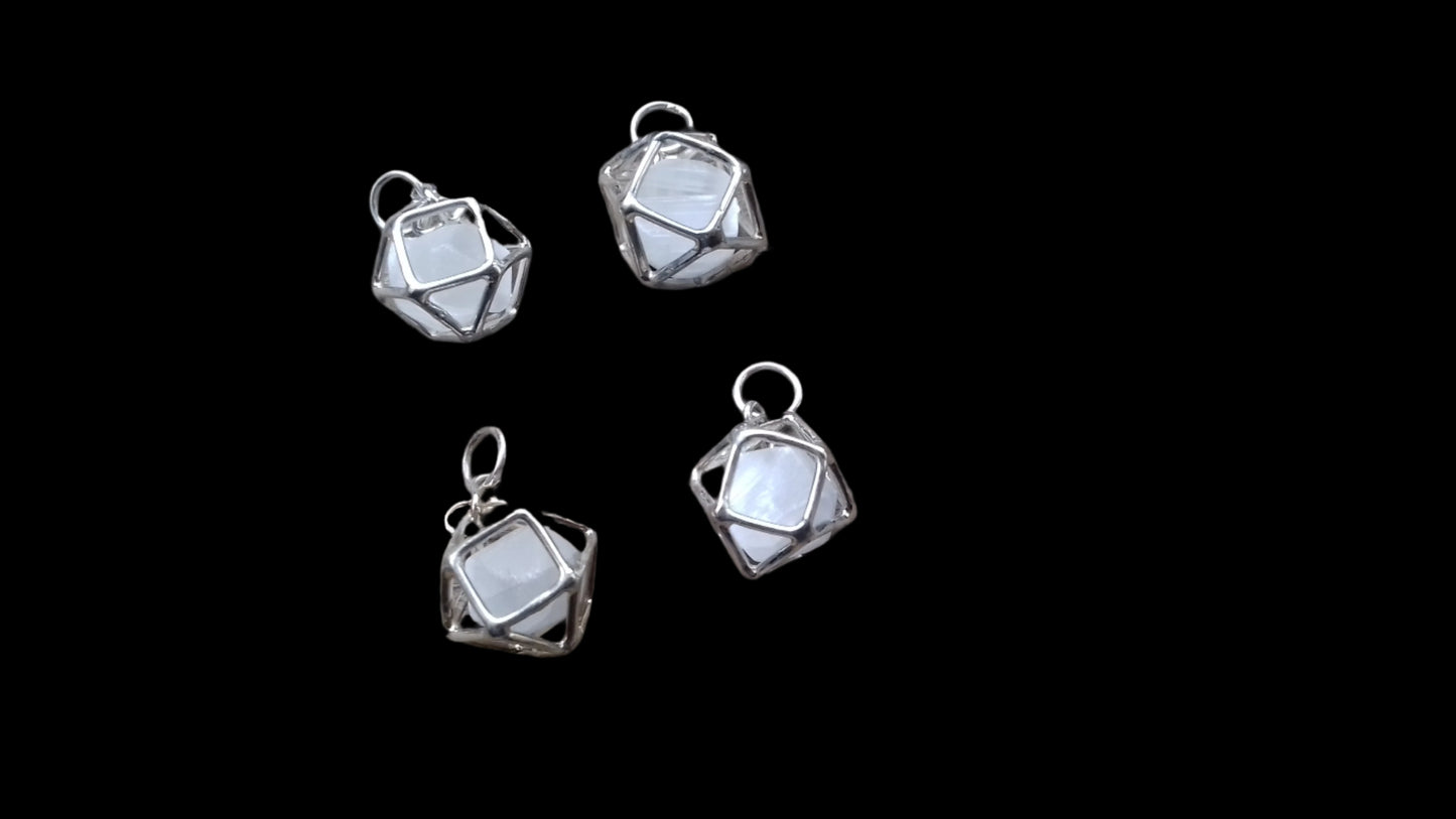 Ref.SP0179 - Cuboctahedron / Iconic Terra Prana Sphere w/crystal