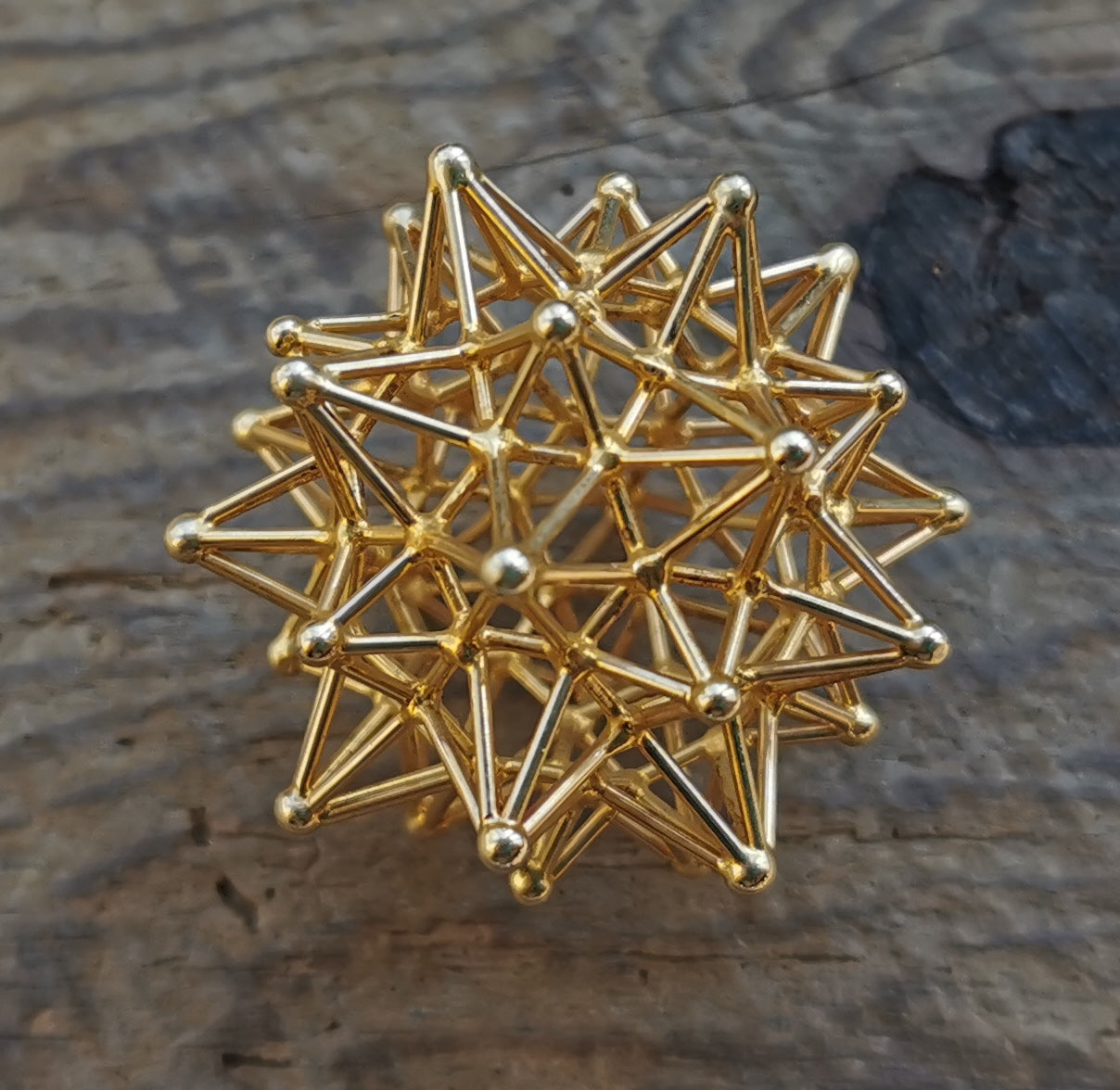 Ref.SP0212 - Iconic Aqua Star (Stellated Buckyball)