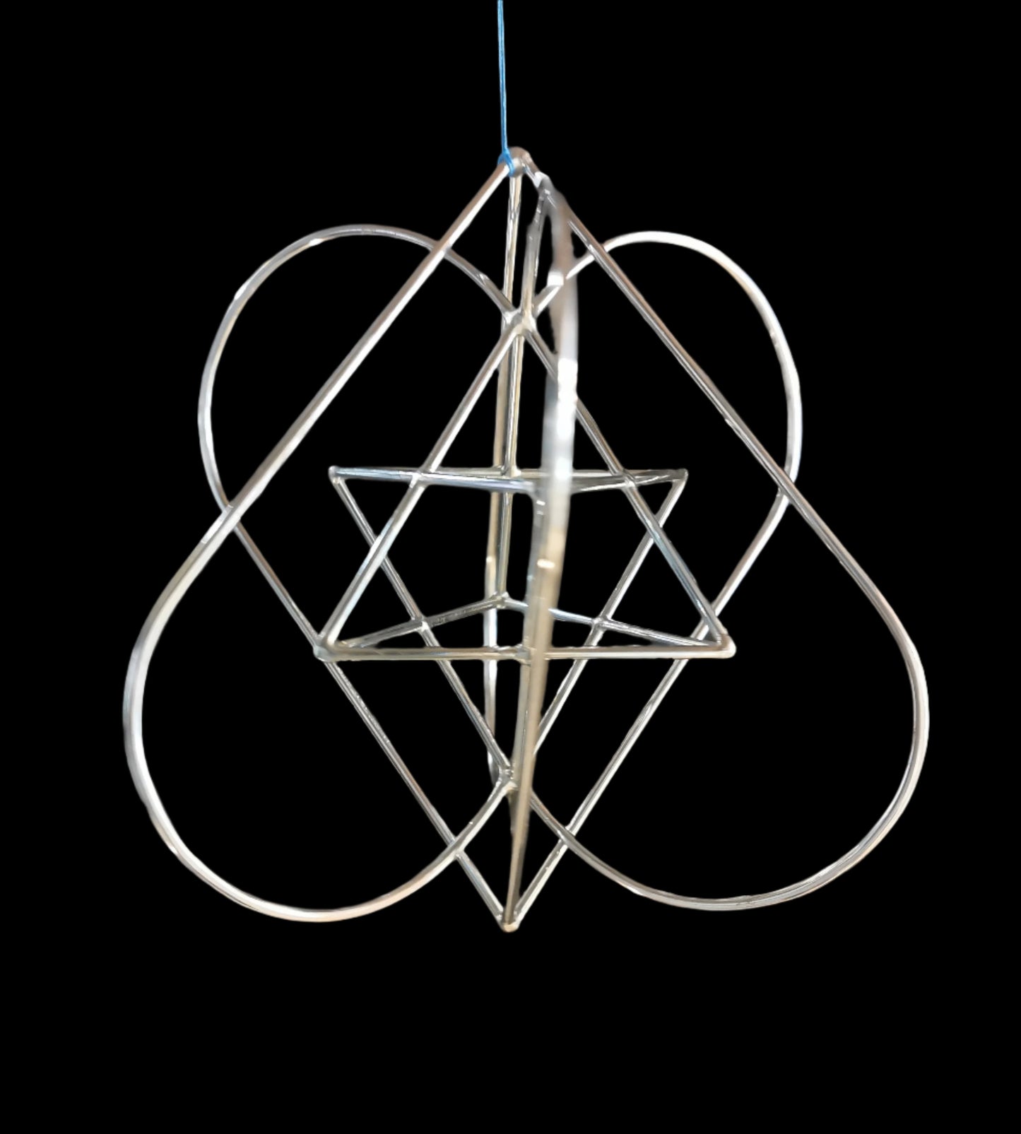 Ref.ST0096 - Star Tetrahedron w/ Double Heart