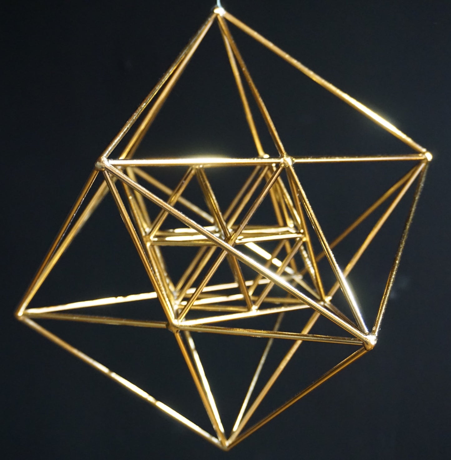 Ref.ST0026 - 3D Metatron cube + cuboctahedron vector