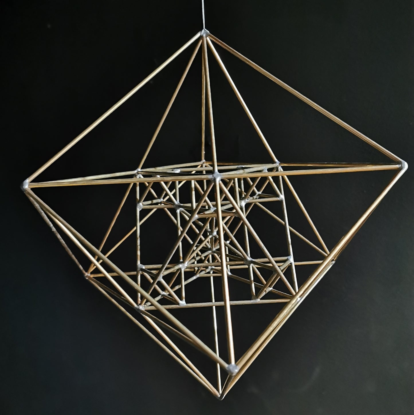 Ref.ST0064 - Tantric Terra Matrix / 3D Metatrons Cube (Cube+Prana Fractal)