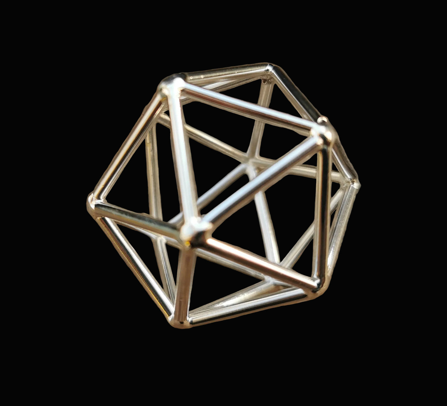 Ref.SZ0158 - Silver Platonic Solids