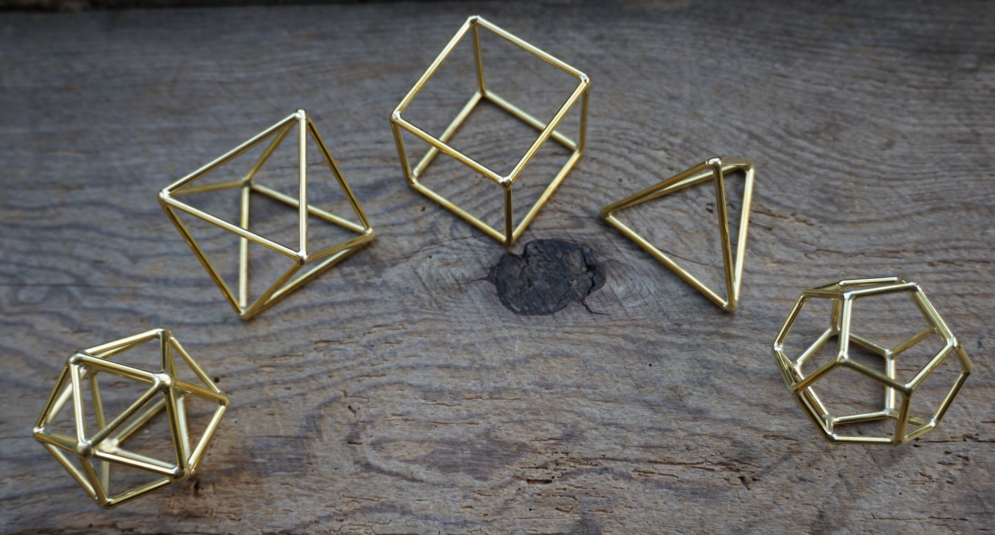 Ref.SZ0024 - Platonic solids