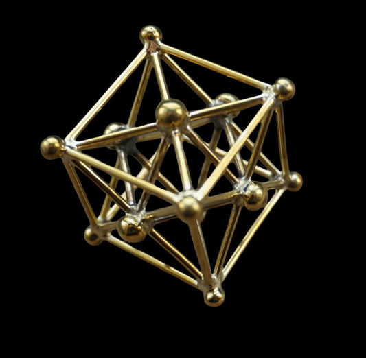 Ref.SZ0044 - Tantric Terra Matrix / 3D Metatrons Cube
