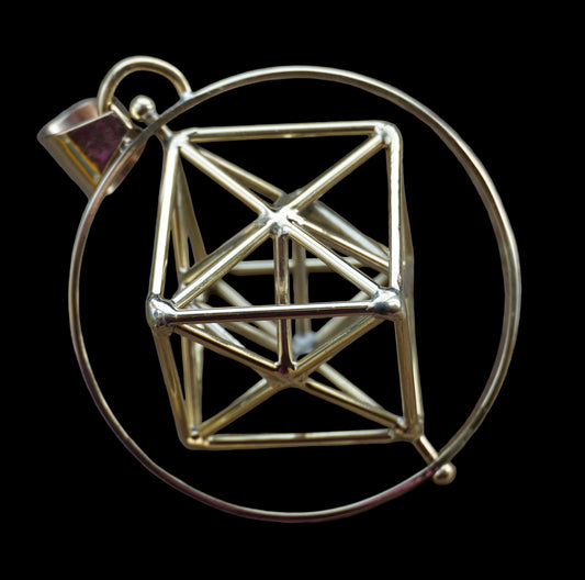 Ref.SZ0049 - Tantric Terra Matrix / 3D Metatrons Cube
