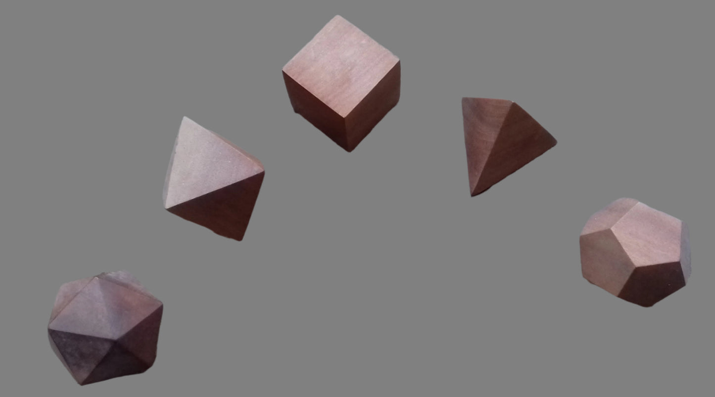 Ref.SZ0070 - Platonic solids