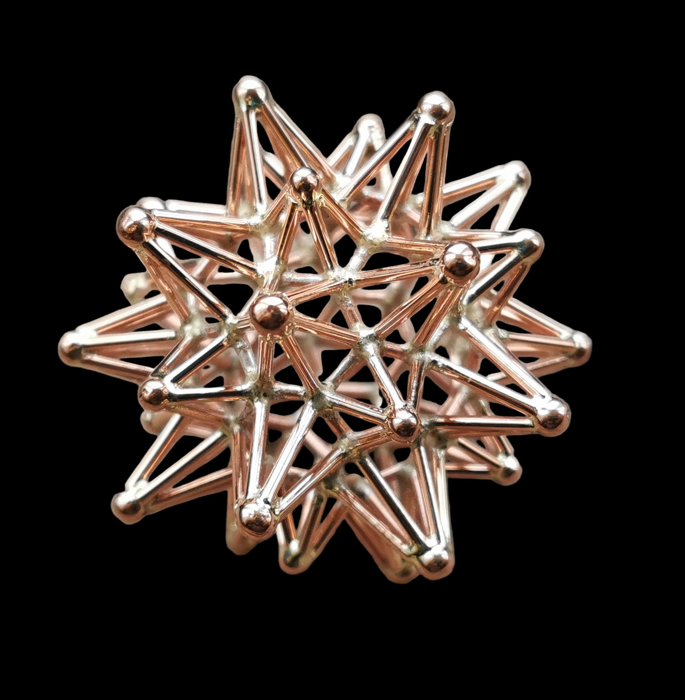 Ref.SZ0098 - Iconic Aqua Star (Stellated Buckyball)