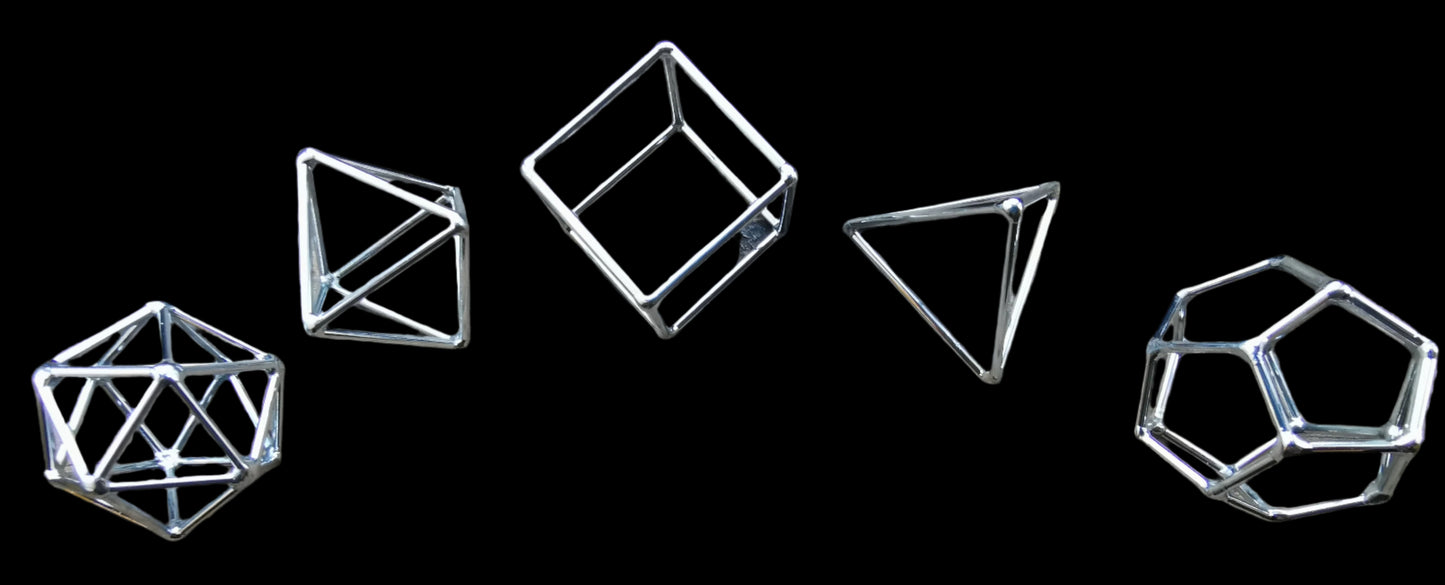 Ref.SZ0127 - Platonic solids