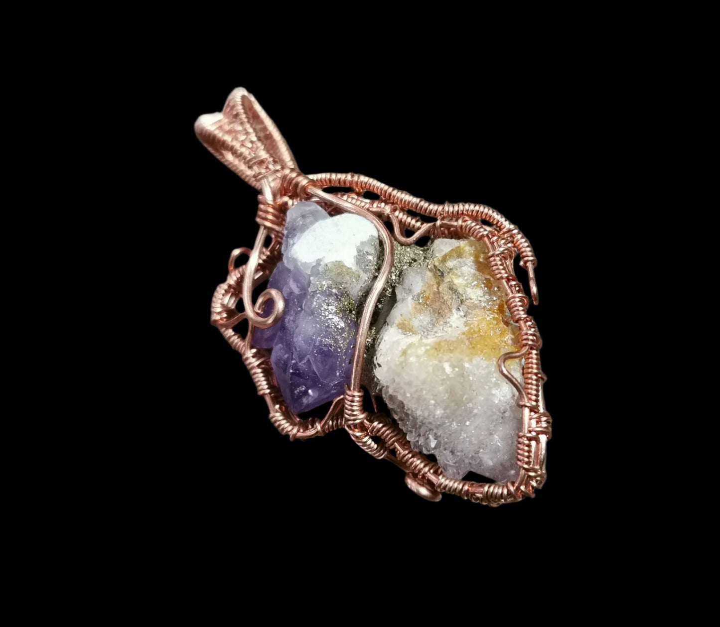 Ref.WW0073 - Amethyst/Ruby/Spirit quartz