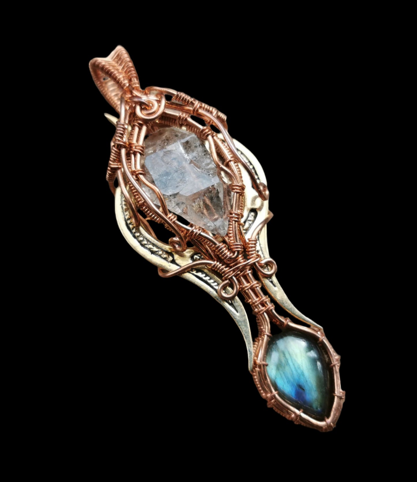 Ref.WW0091 - Afghan herkimer/labradorite