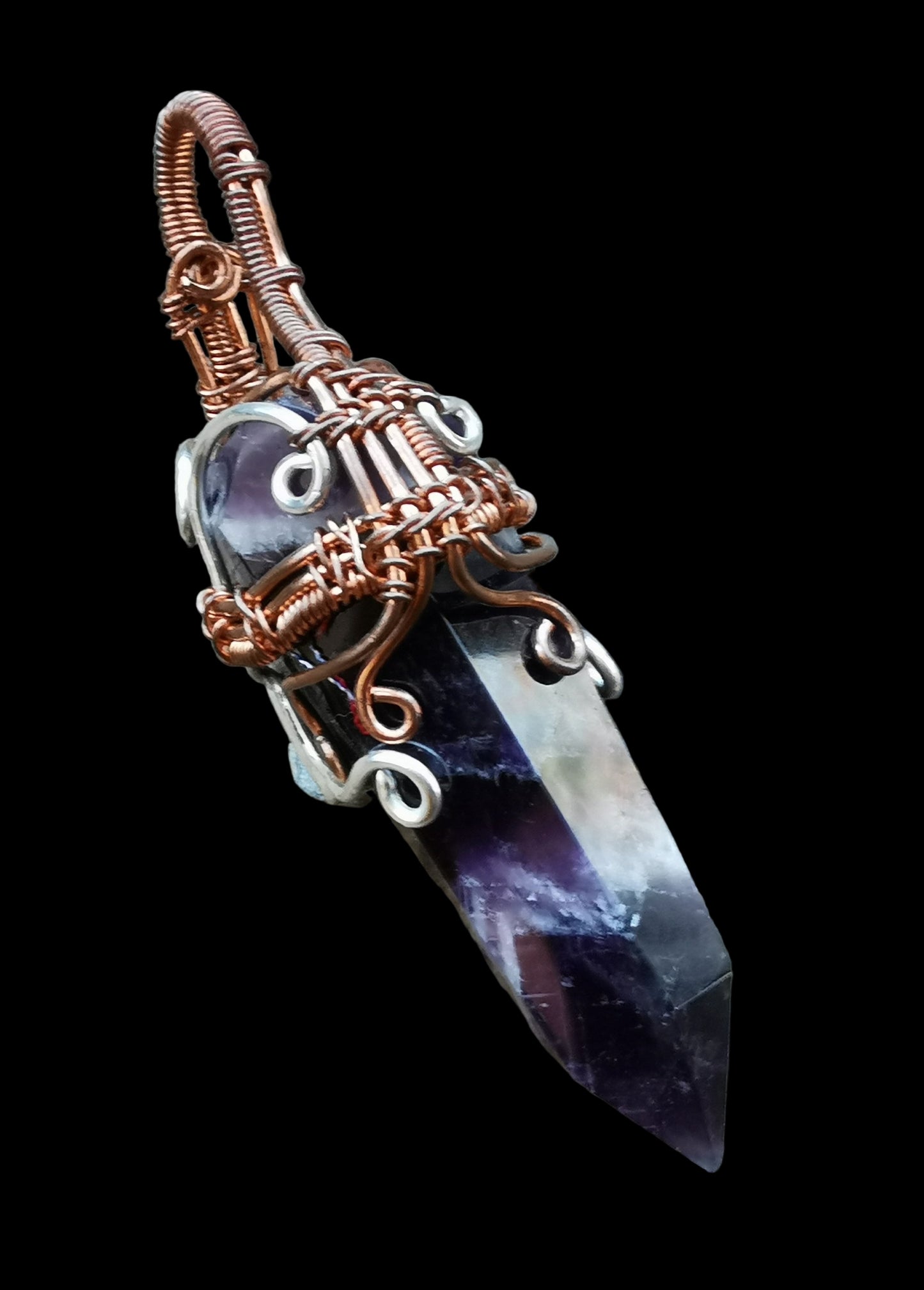 Ref.WW0124 - Chevron amethyst, pearl