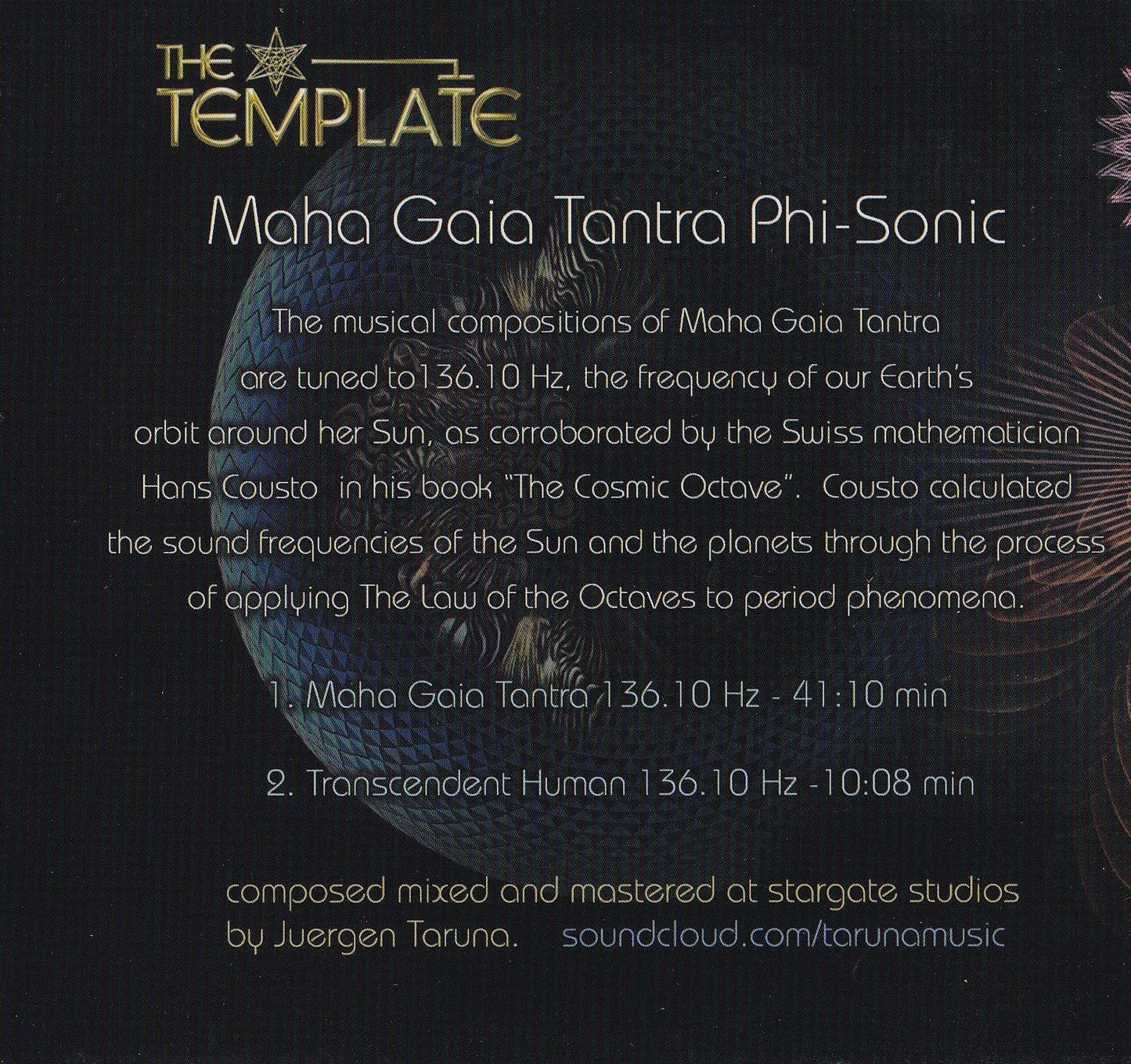 Ref.CD0008 - "Maha Gaia Tantra Phi-Sonic"