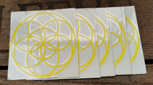 Ref.SK0016 - Solar Mandala, aka Seed of Life [in circle]