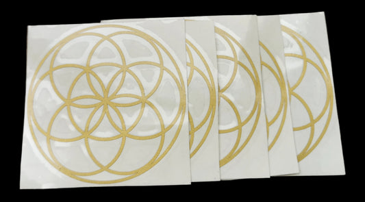 Ref.SK0019 - Solar Mandala, aka Seed of Life [in circle]