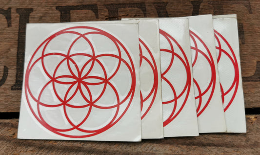 Ref.SK0021 - Solar Mandala, aka Seed of Life [in circle]