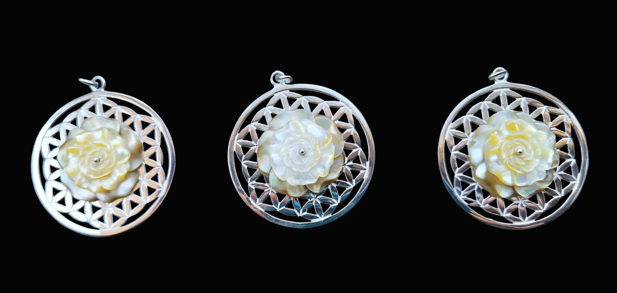 Ref.SM0105 - Creation Mandala w/rose