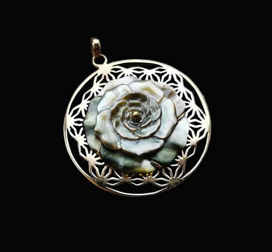 Ref.SM0120 - Creation Mandala w/rose