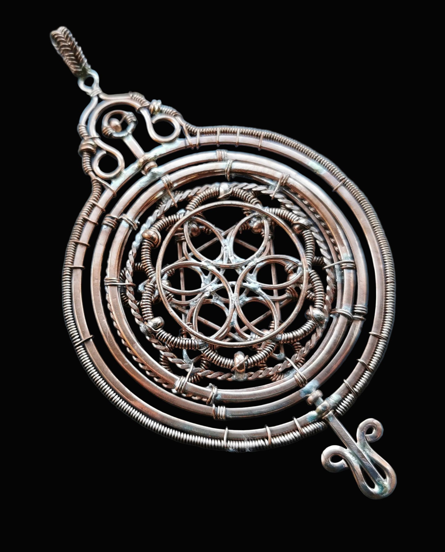 Ref.SM0123 - Metatron Cube/Solar Mandala