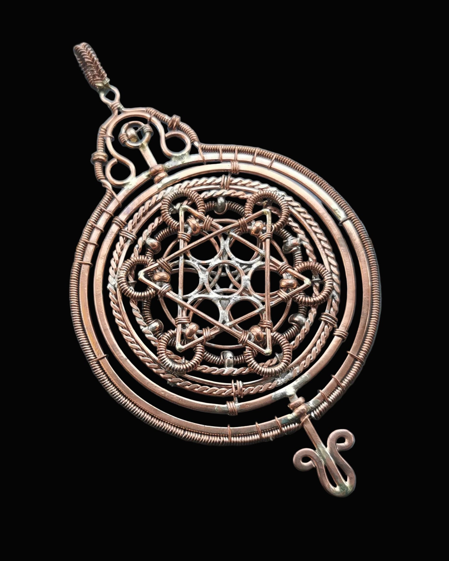 Ref.SM0123 - Metatron Cube/Solar Mandala