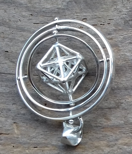 Ref.SP0014 - Tantric Terra Matrix / 3D Metatrons Cube