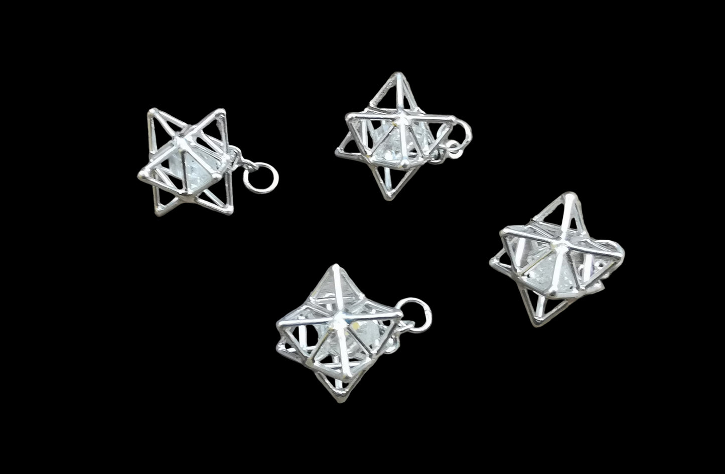 Ref.SP0197 - Tantric Star w/crystal [herkimer]