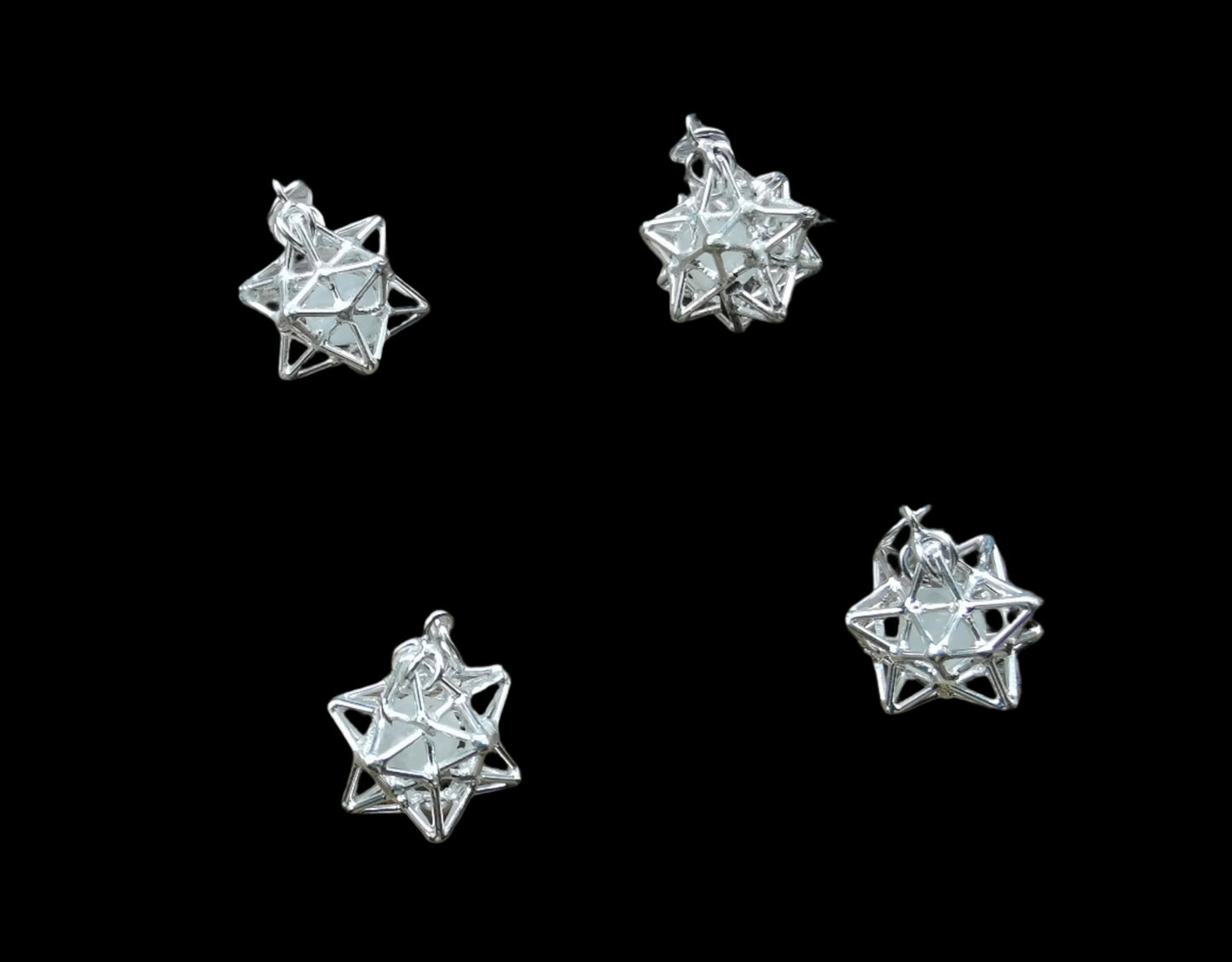 Ref.SP0230 - Solar Star w/ crystal [selenite]