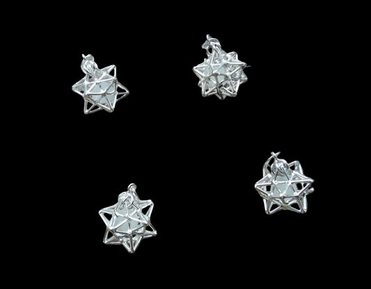 Ref.SP0230 - Solar Star w/ crystal [selenite]