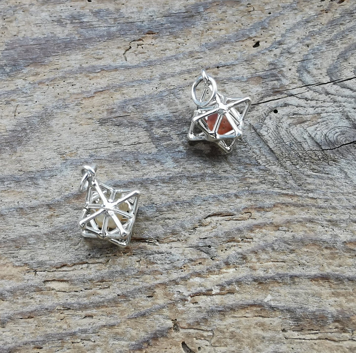 Ref.SP0250 - Tantric Star w/crystal [imperial topaz]