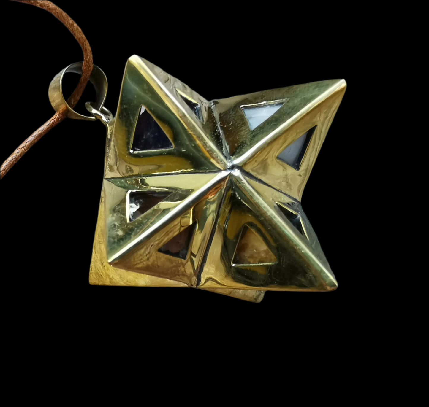 Ref.SP0310 - Tantric Star w/ crystals