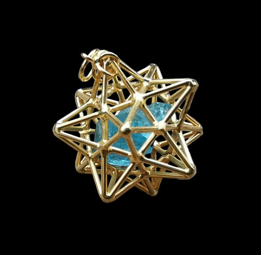 Ref.SP0314 - Solar Star w/ crystal