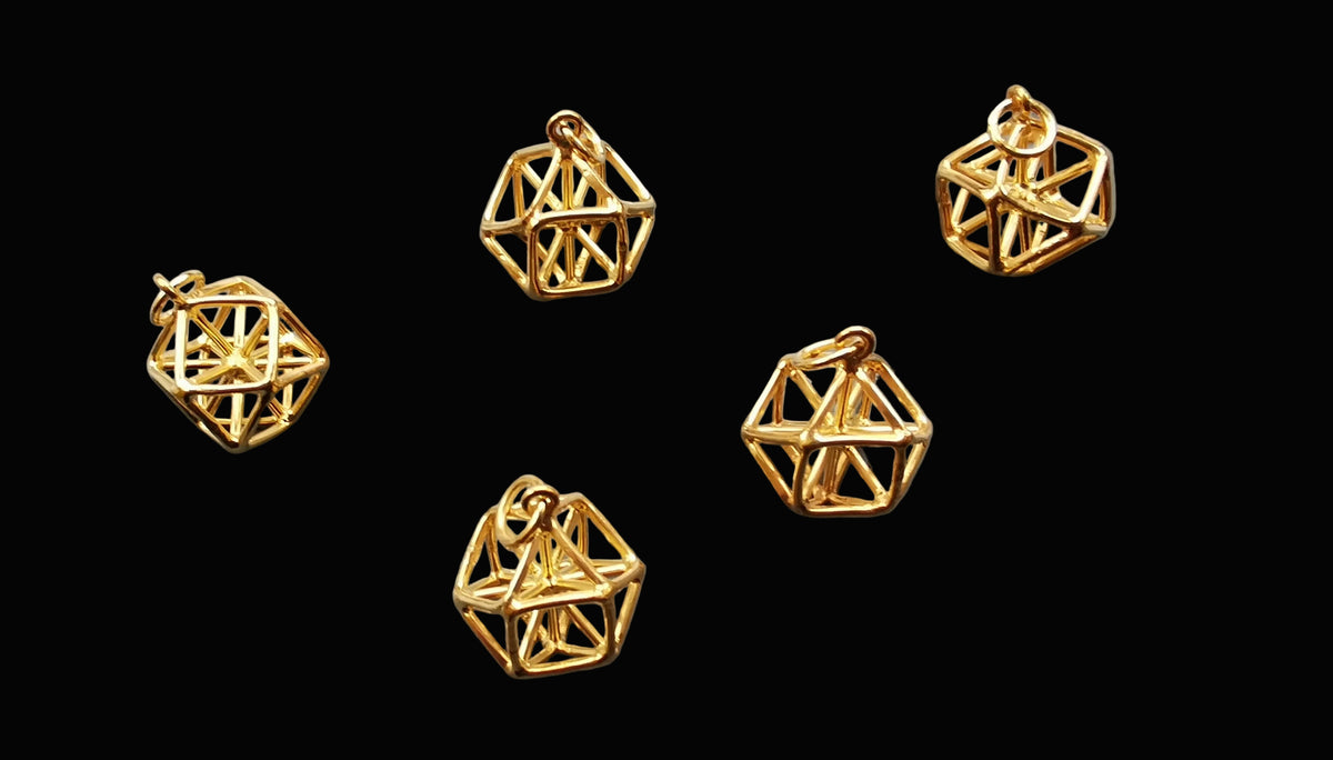 Ref.SP0318 - Iconic Terra Prana Sphere Vector - Vector Equilibrium