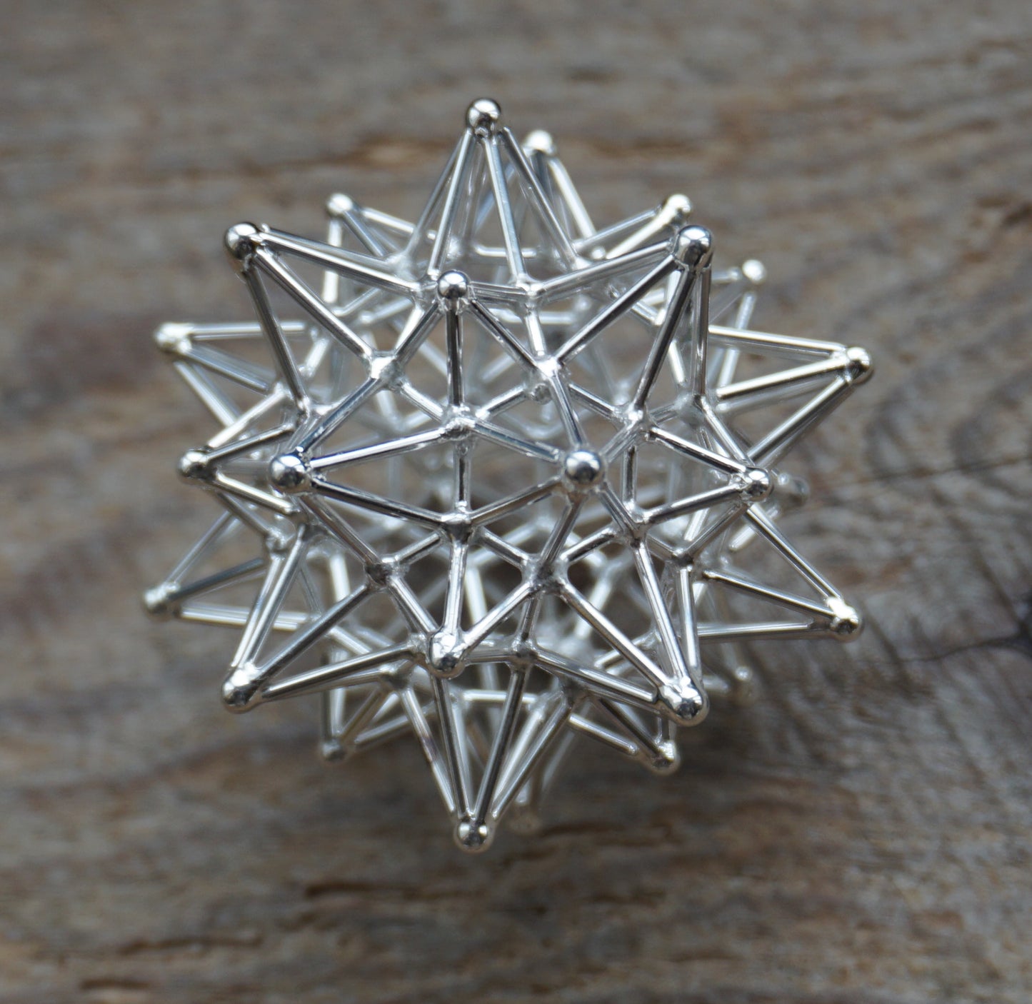 Ref.SP0039 - Iconic Aqua Star (Stellated Buckyball)