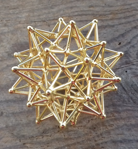 Ref.SP0106 - Iconic Aqua Star (Stellated Buckyball)