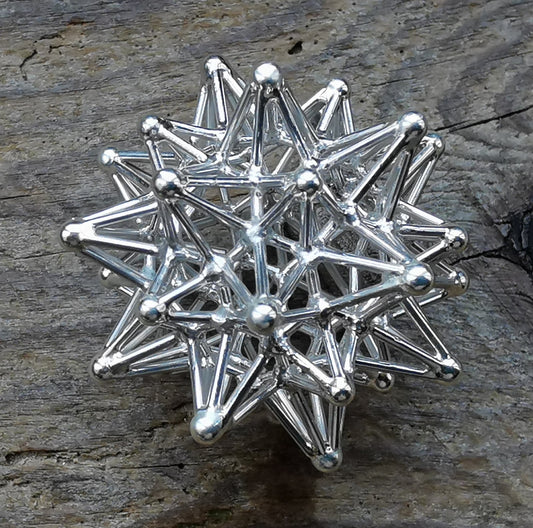 Ref.SP0153 - Iconic Aqua Star (Stellated Buckyball)