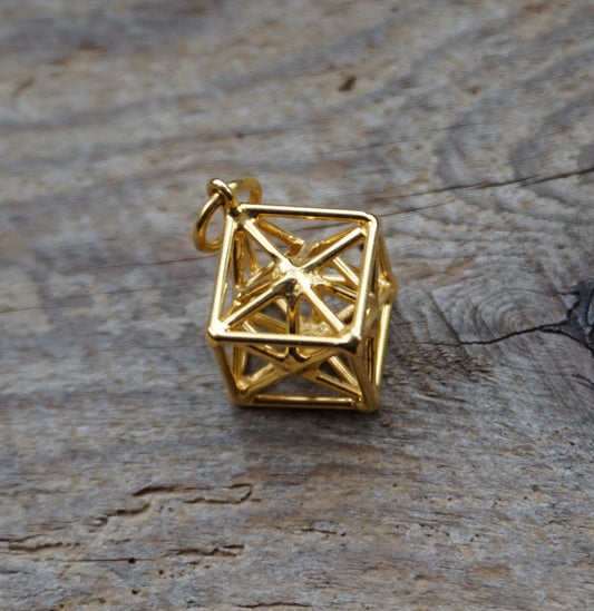 Ref.SP0168 - Tantric Terra Matrix / 3D Metatrons Cube